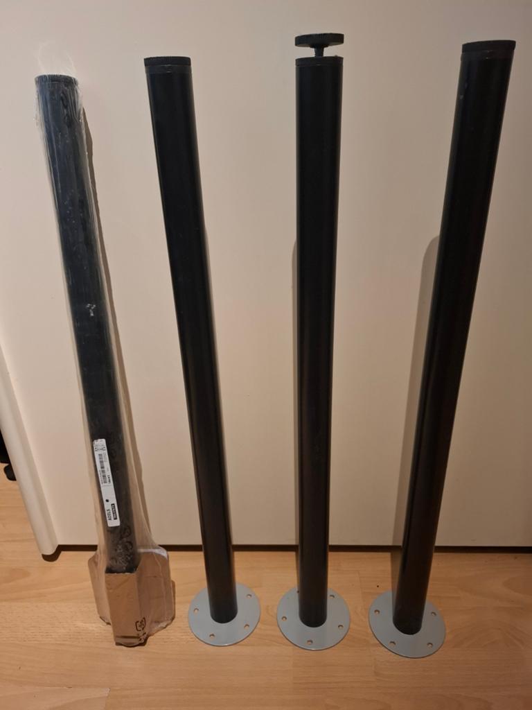 Tafelpoot, Huis en Inrichting, Tafelonderdelen, Tafelpoot, 50 tot 100 cm, Rond, Zo goed als nieuw