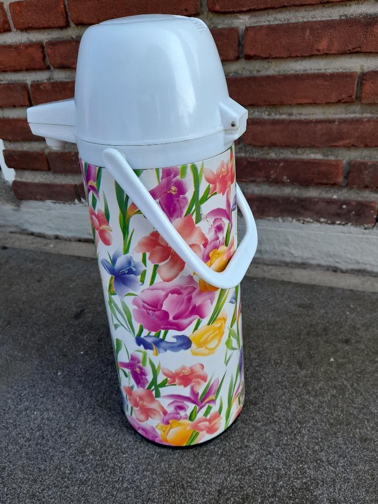 Thermoskan/isoleerkan, met pomp voor thuis, tuin, feestje, Ophalen, Overige typen, Nieuw, Meerkleurig