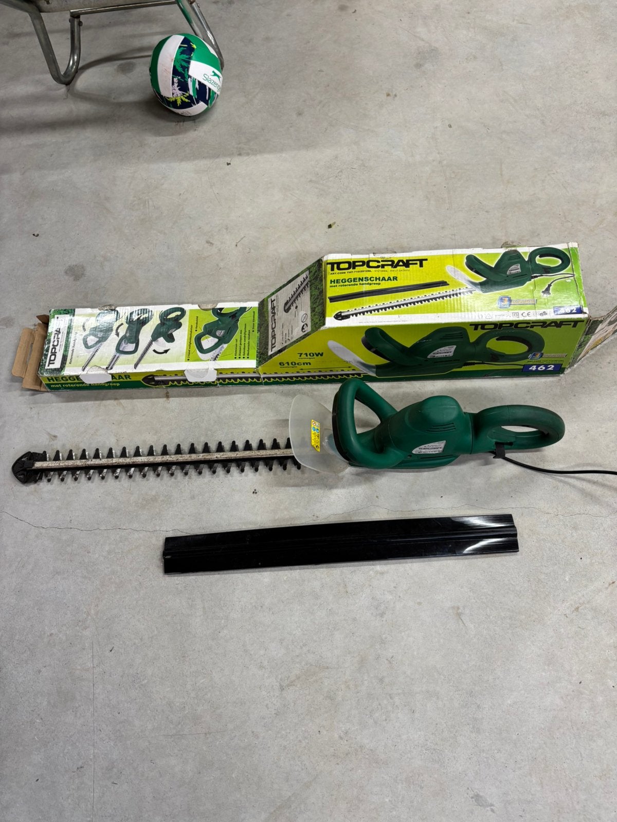 Topcraft heggenschaar, Ophalen of Verzenden, Zo goed als nieuw, Elektrisch