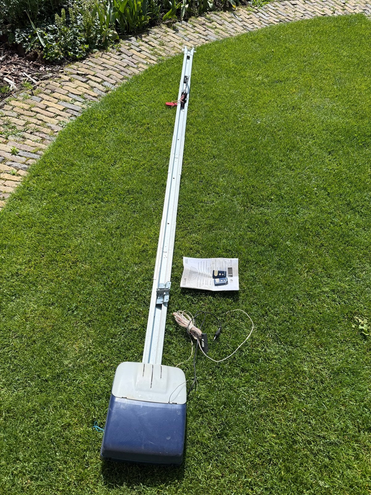 Chamberlain MotorLift 700 elektrische garagedeuropener, Ophalen, Gebruikt, Garagedeur, Metaal