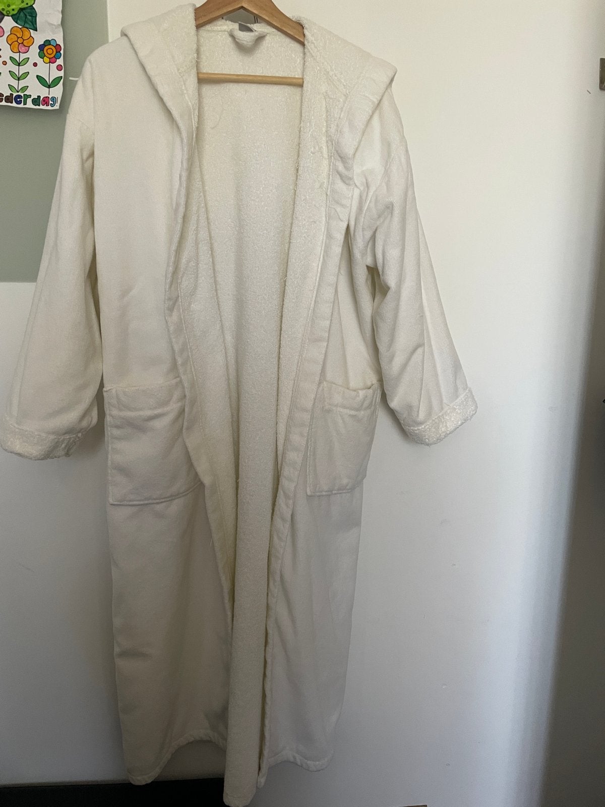 Hema badjas met capuchon, maat 36/38, Verzenden, Zo goed als nieuw, Maat 36 (S)