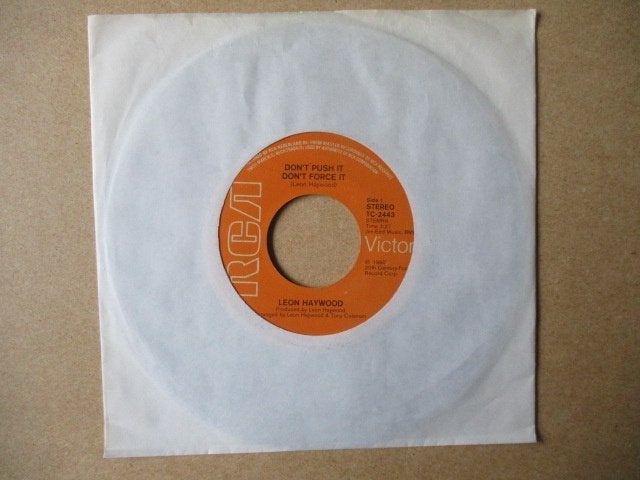 s2472 leon haywood - dont push it dont force it 2, Ophalen, Gebruikt, 7 inch, Overige genres
