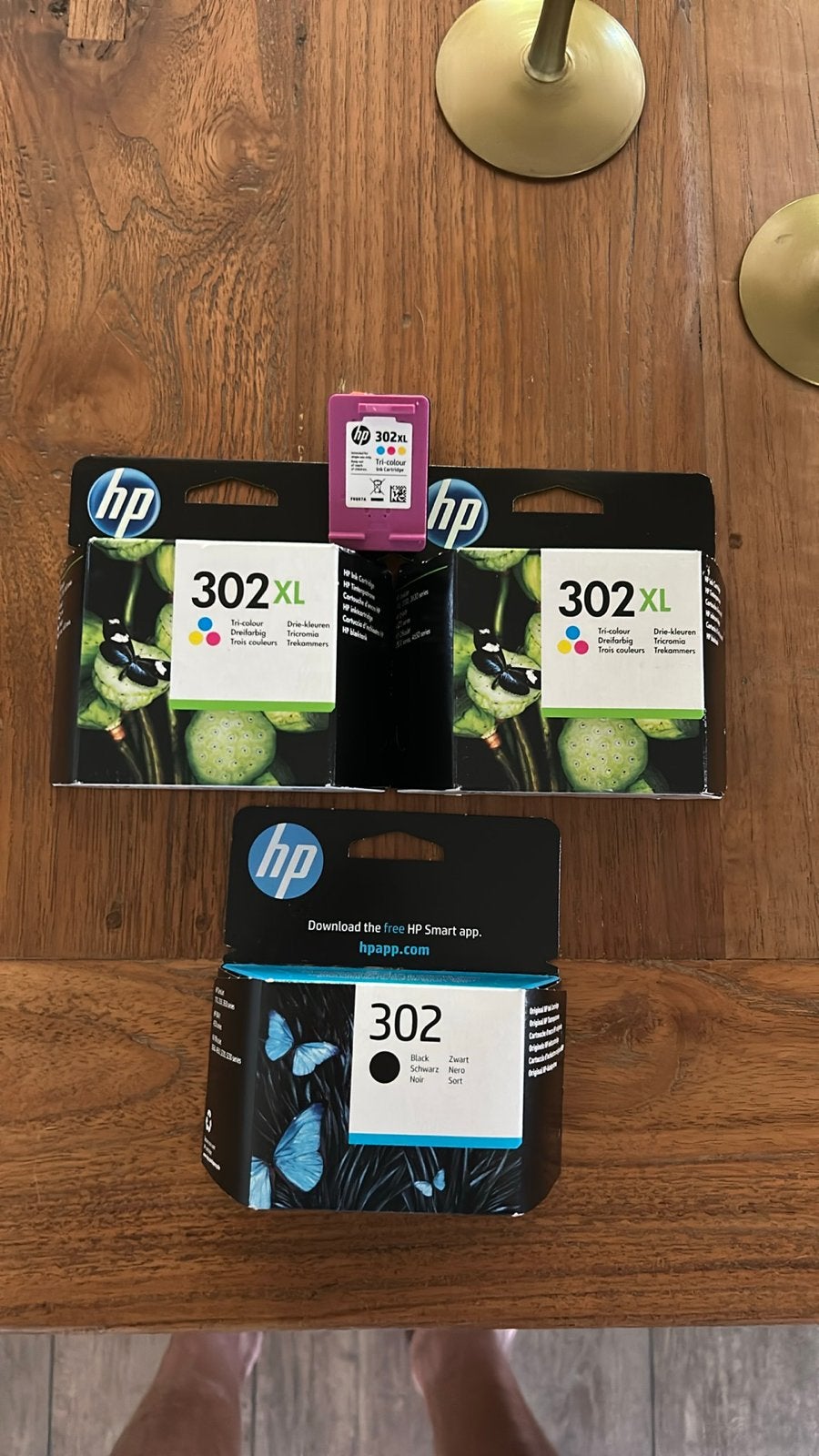 3x HP 302XL en 1x 302 inktcartridges (nieuw), Ophalen of Verzenden, Nieuw, Cartridge