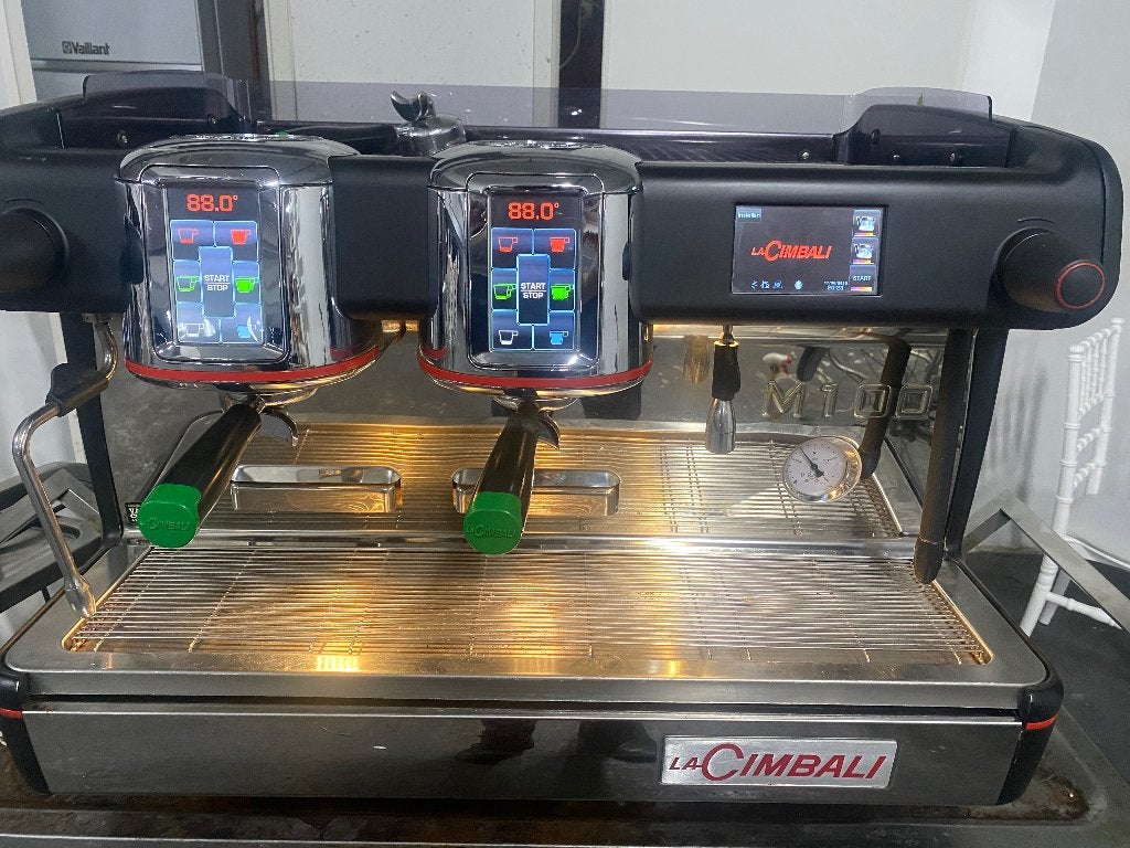 CIMBALI M100 GT, Koffiemachine, Koffiebonen, Zo goed als nieuw, Ophalen