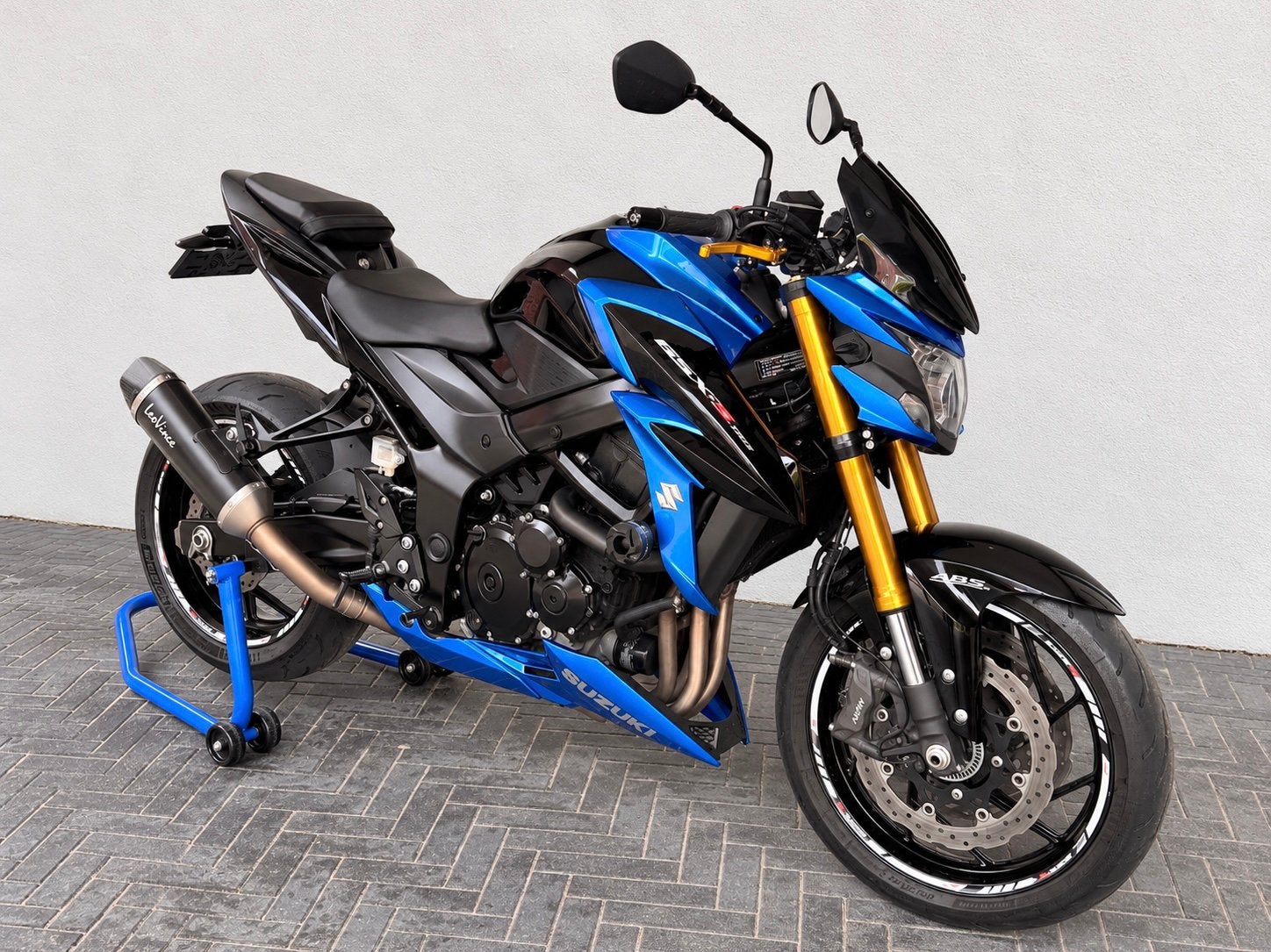 Suzuki GSX-S750 (Naked bike motor) LeoVince | Zeer netjes, Occasion, ABS, 4 cilinders, Motorrijbewijs A
