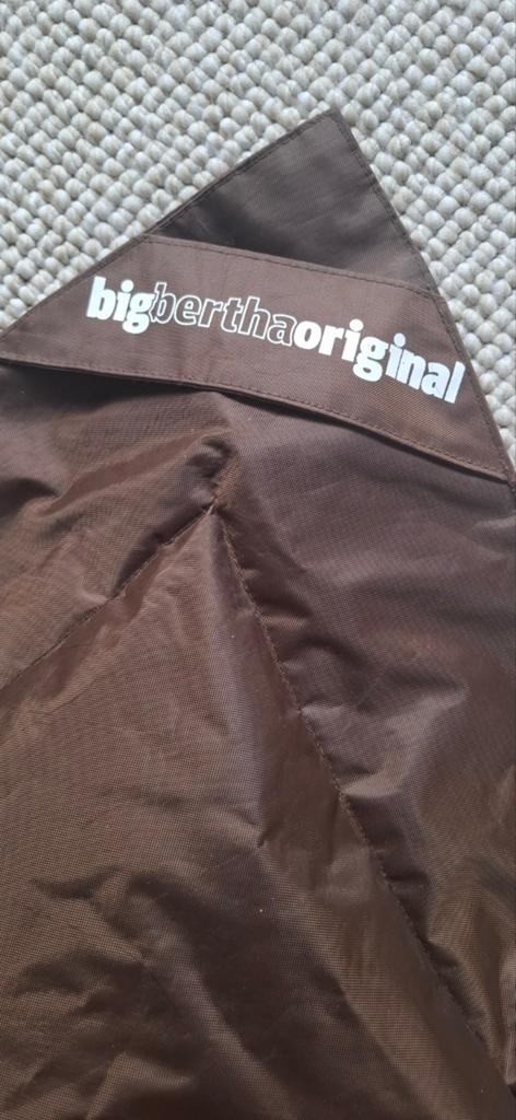 Bruine Big Bertha Original XXL zitzak., Ophalen, Zo goed als nieuw