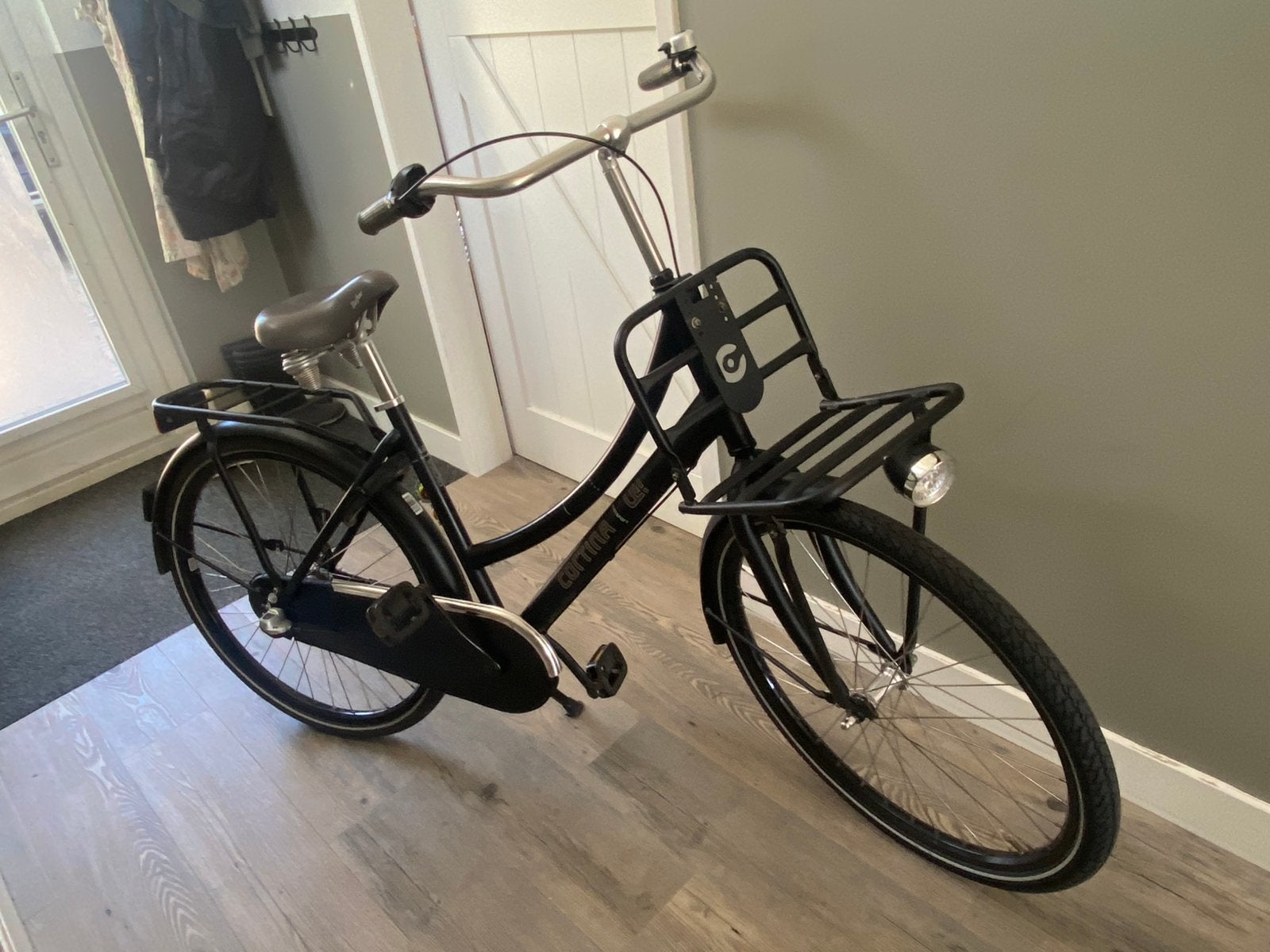 Cortina meisjesfiets 26 inch, frame 49 cm, Ophalen, Terugtraprem, Gebruikt, 47 tot 50 cm