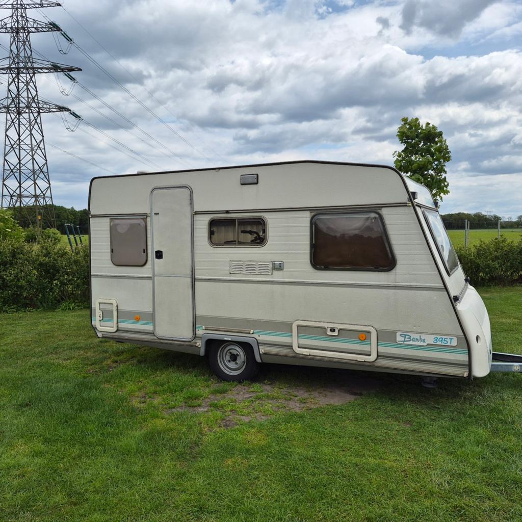 Caravelair Bamba 395T - Compacte Toercaravan met tent., Caravans en Kamperen, Luifel, Treinzit, Dwarsbed, Particulier