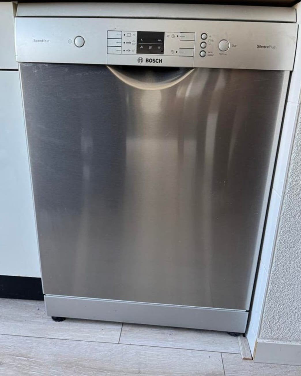Bosch vaatwasser RVS zo goed als nieuw, Ophalen of Verzenden, Zo goed als nieuw