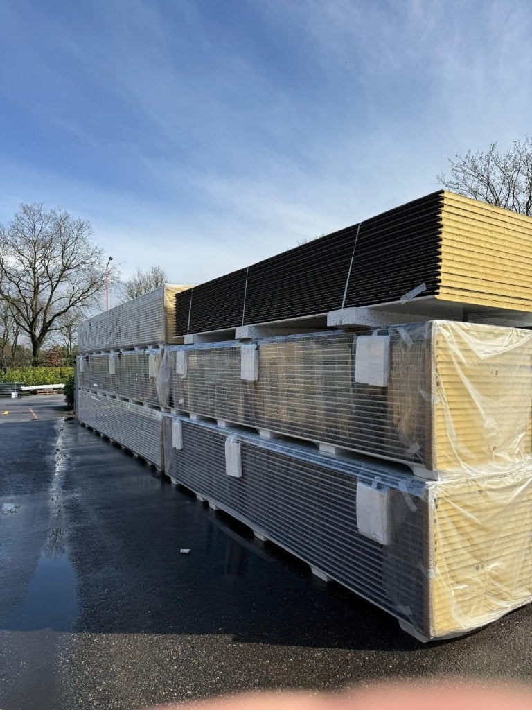 Antraciet wandpaneel 40mm, blinde bevestiging, MR16, Ophalen, Nieuw, Overige materialen, 20 tot 50 mm