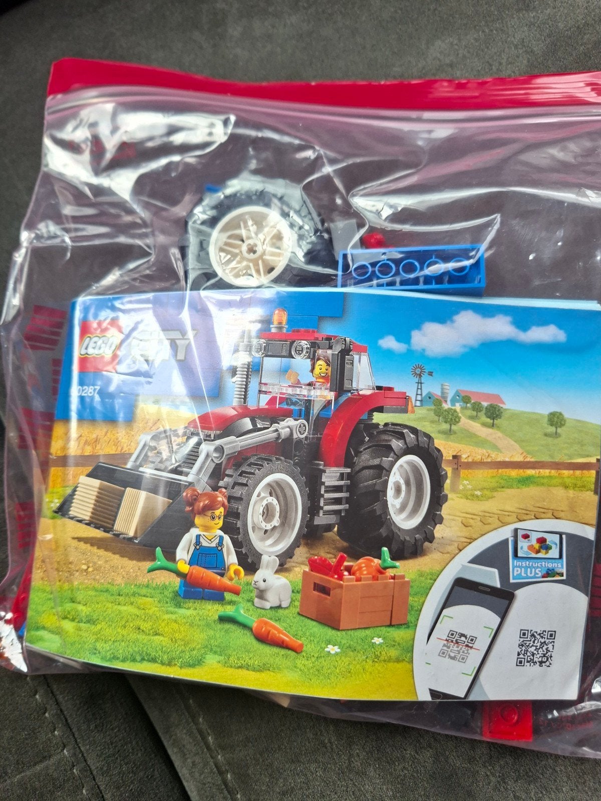 lego city tractor, 60287, Kinderen en Baby's, Speelgoed | Duplo en Lego, Ophalen of Verzenden, Zo goed als nieuw
