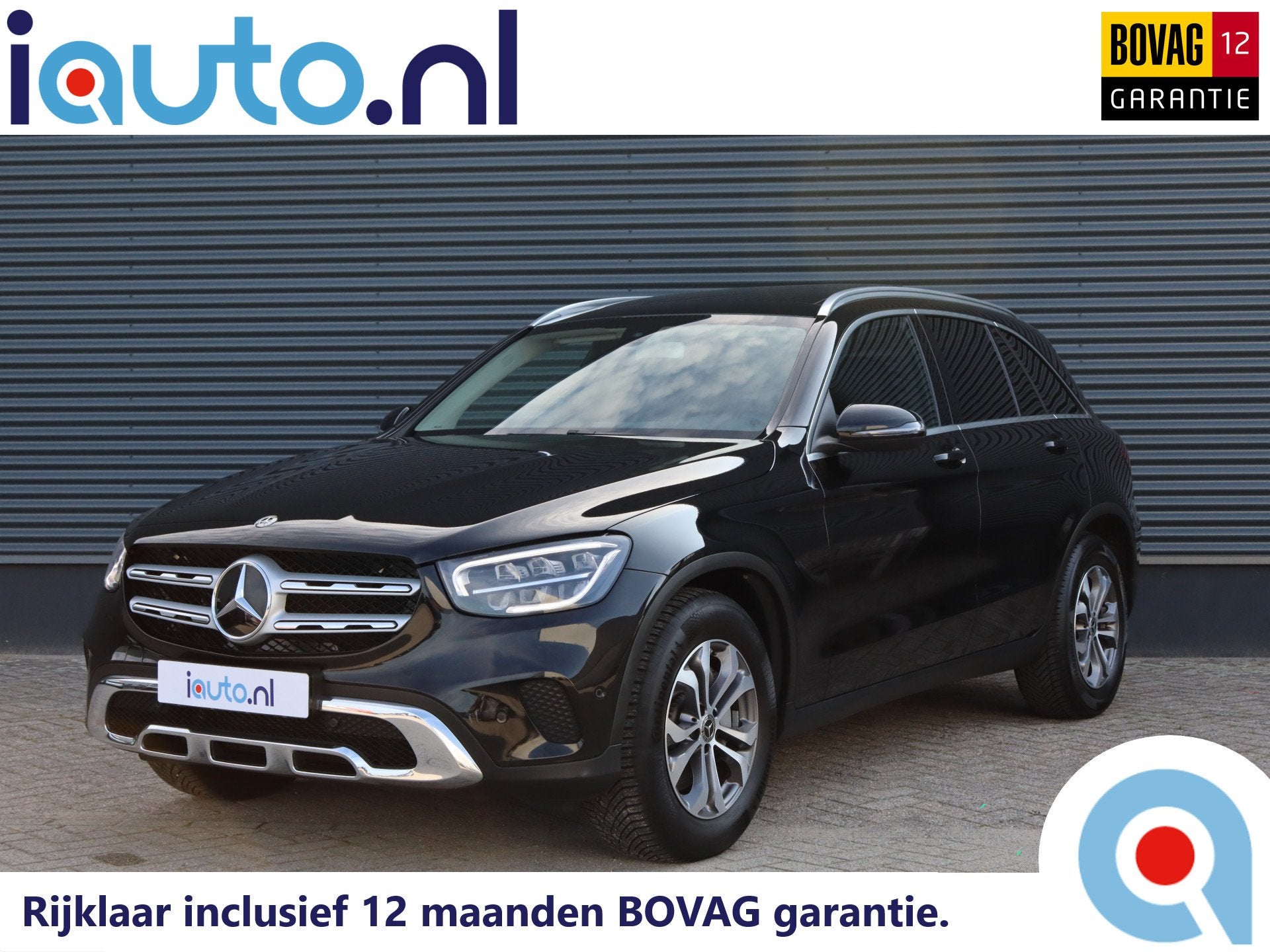 Mercedes-Benz GLC 200 Business Solution Limited Pano/Leder/C, Auto's, 12 maanden, Gebruikt, 4 cilinders, Zwart