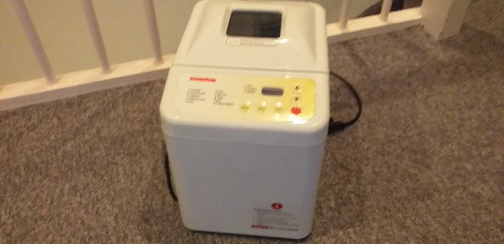 broodbakmachine, Zo goed als nieuw, 400 tot 800 gram deeg, Kijkvenster, Ophalen