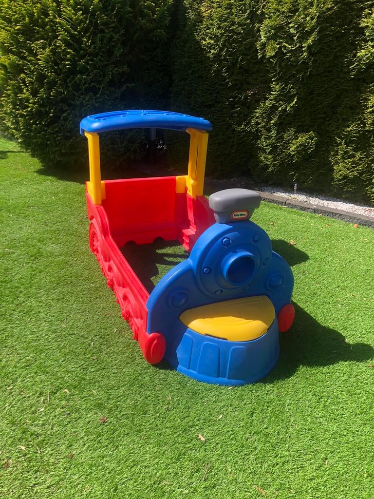 Gratis Little Tikes treinbedje / peuterbedje, Ophalen, Overige materialen, Peuterbedje, Gebruikt