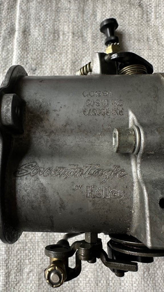 Holley carburateur, Niet ingevuld, Gebruikt, Niet ingevuld, Niet ingevuld