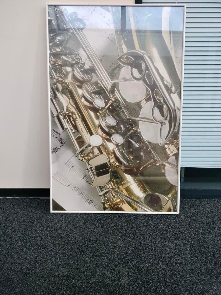 Lijst, Ophalen, Metaal of Aluminium, Zo goed als nieuw, 75 cm of meer