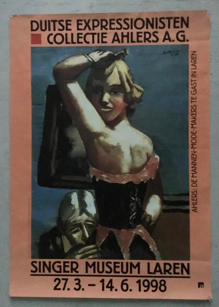 Affiche Duitse Expressionisten, Antiek en Kunst, Ophalen of Verzenden