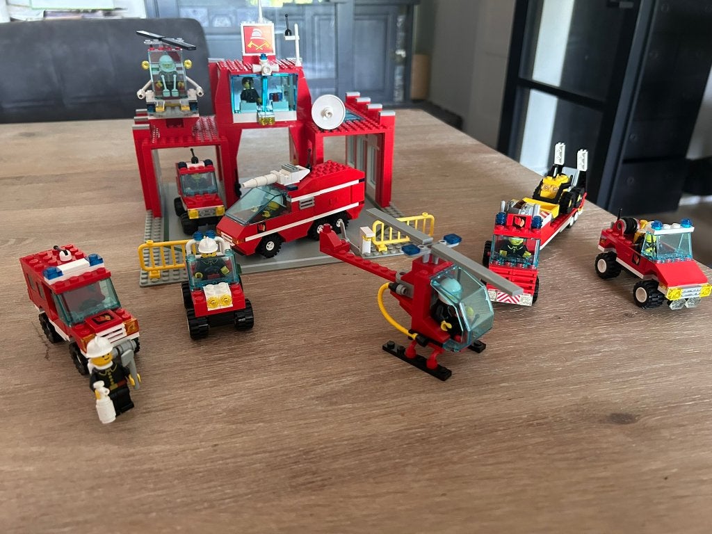 Lego classis brandweer 5 sets, Lego, Ophalen of Verzenden, LEGOLAND, Complete set