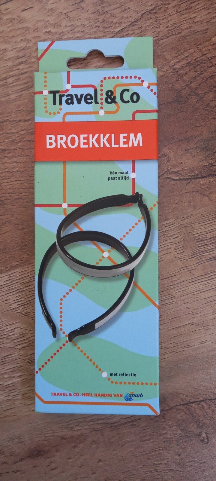 Travel & Co Broekklem met reflectie - ANWB, Ophalen of Verzenden, Nieuw, Travel & Co (ANWB)