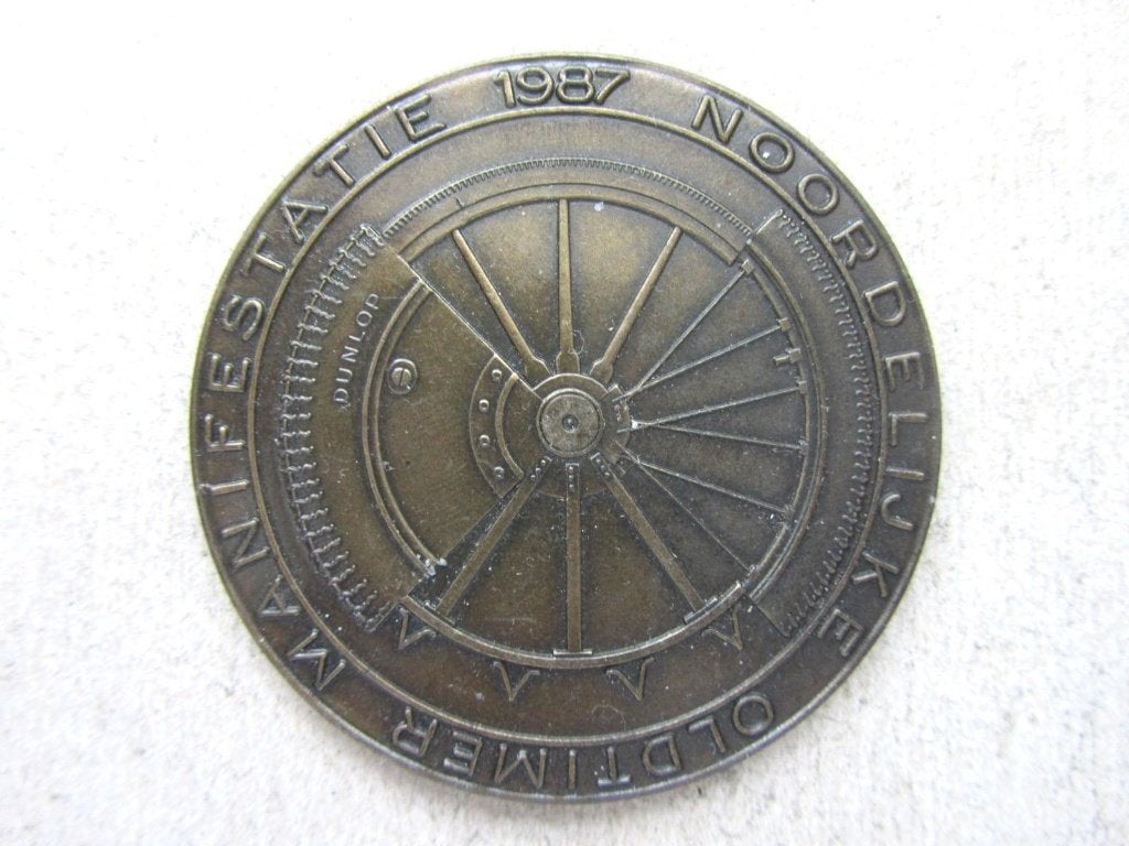 Noordelijke Oldtimer Manifestatie 1987Zuidlaren, Ophalen of Verzenden, Brons, Nederland