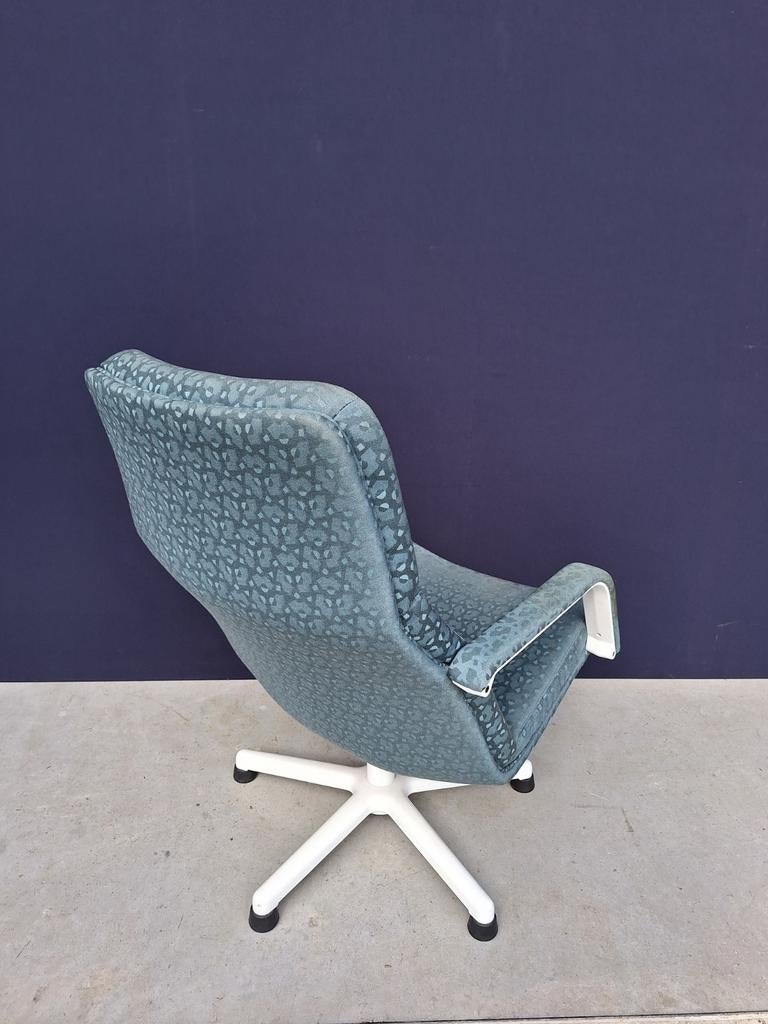 Vintage design Artifort f154 fauteuil, draai fauteuil, Huis en Inrichting, Fauteuils, Ophalen, Vintage, Stof, Nvt
