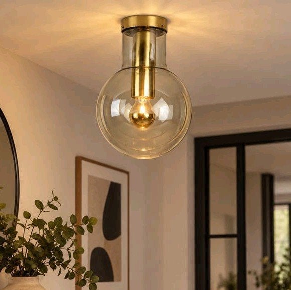 Vintage Raak “Maxi-Gloeilamp” – Plafondlamp uit de Jaren 70, Antiek en Kunst, Ophalen of Verzenden