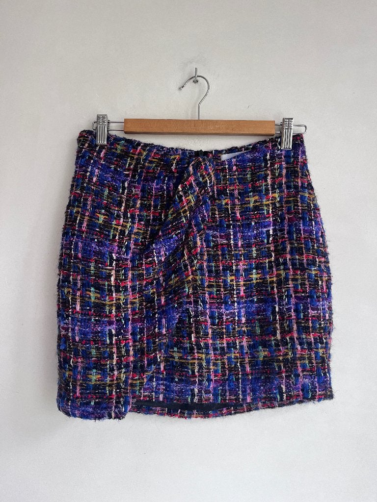iro rok blauw maat 36, Maat 36 (S), Boven de knie, Verzenden, Blauw