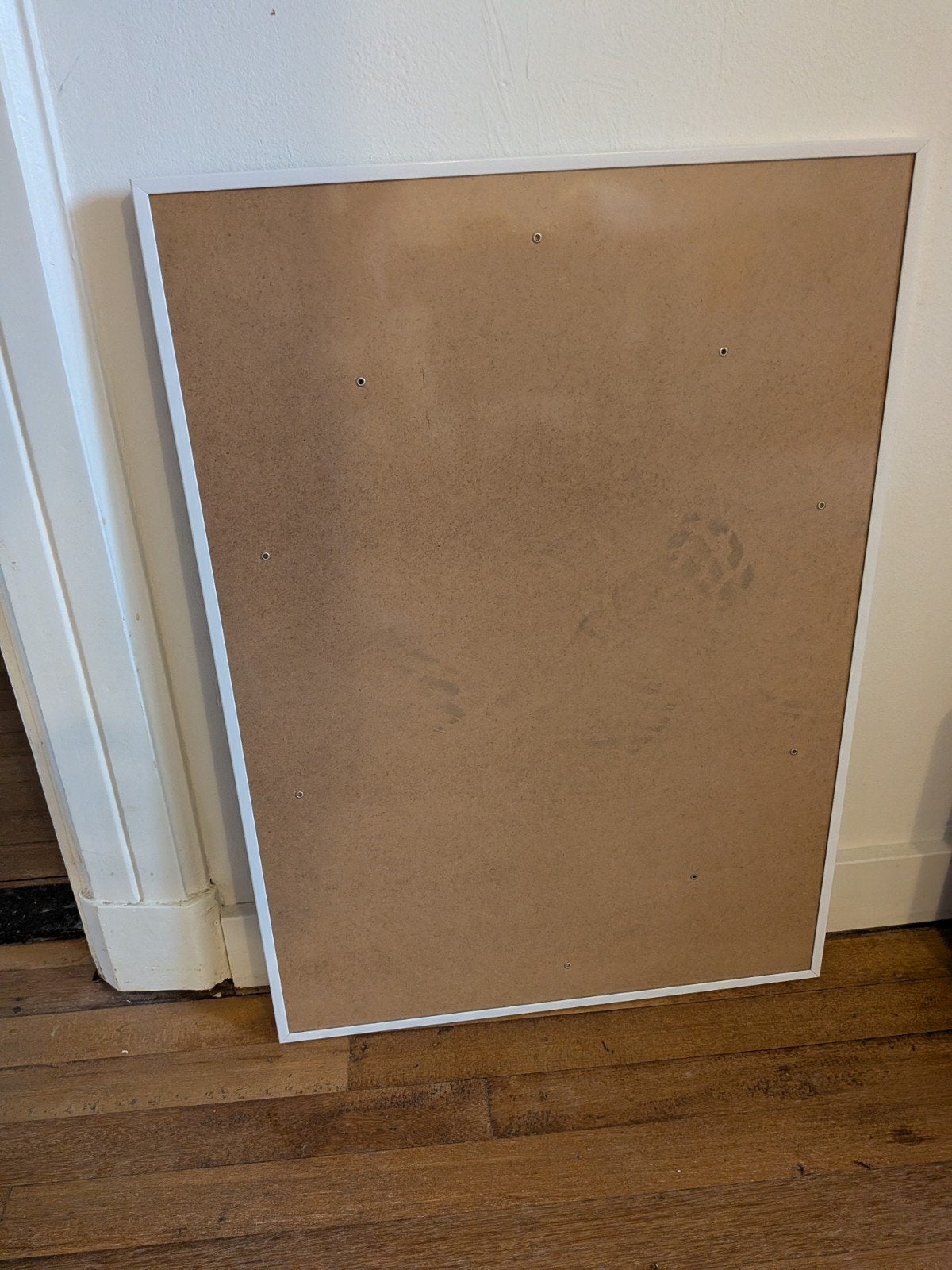Witte lijst van De Lijsten Fabriek (51x71 cm), Huis en Inrichting, Gebruikt, Ophalen of Verzenden, Posterlijst, Wit