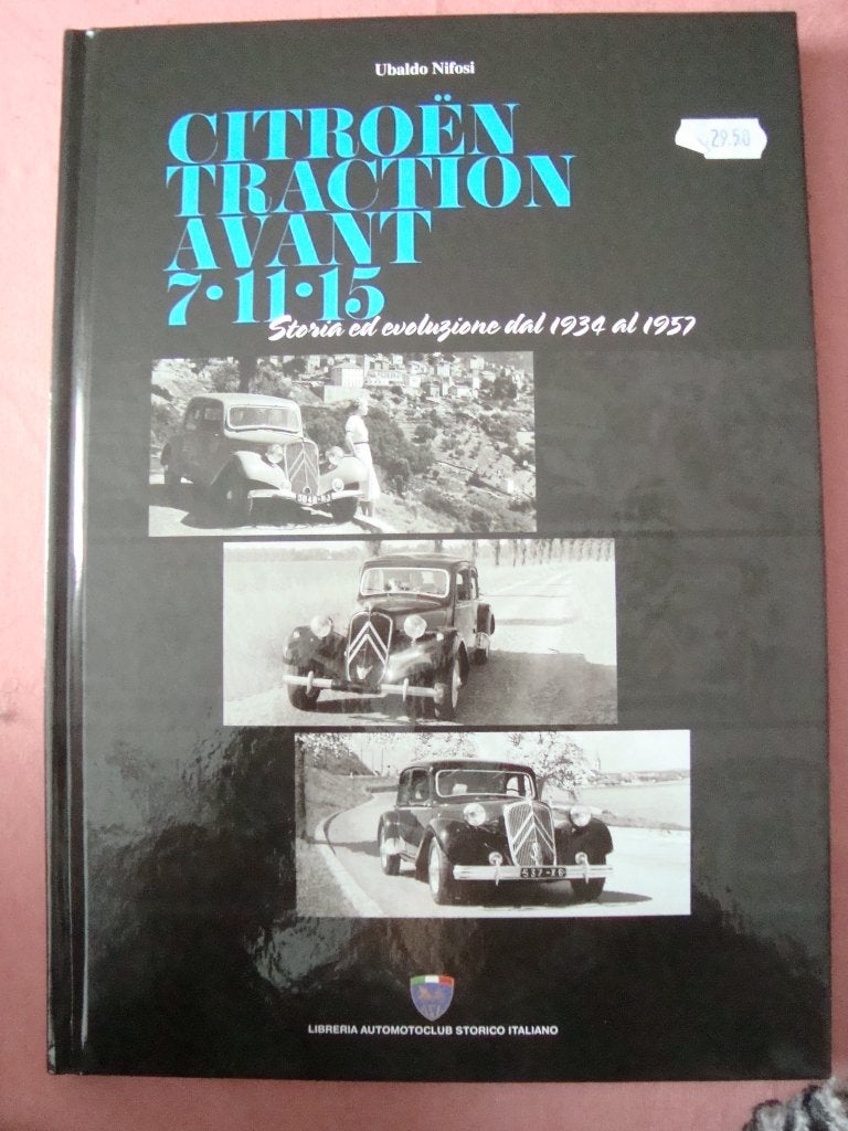 Citroën traction avant 7-11-15 storia ed evuluziene dal 1934, Ophalen of Verzenden, Nieuw, Citroën