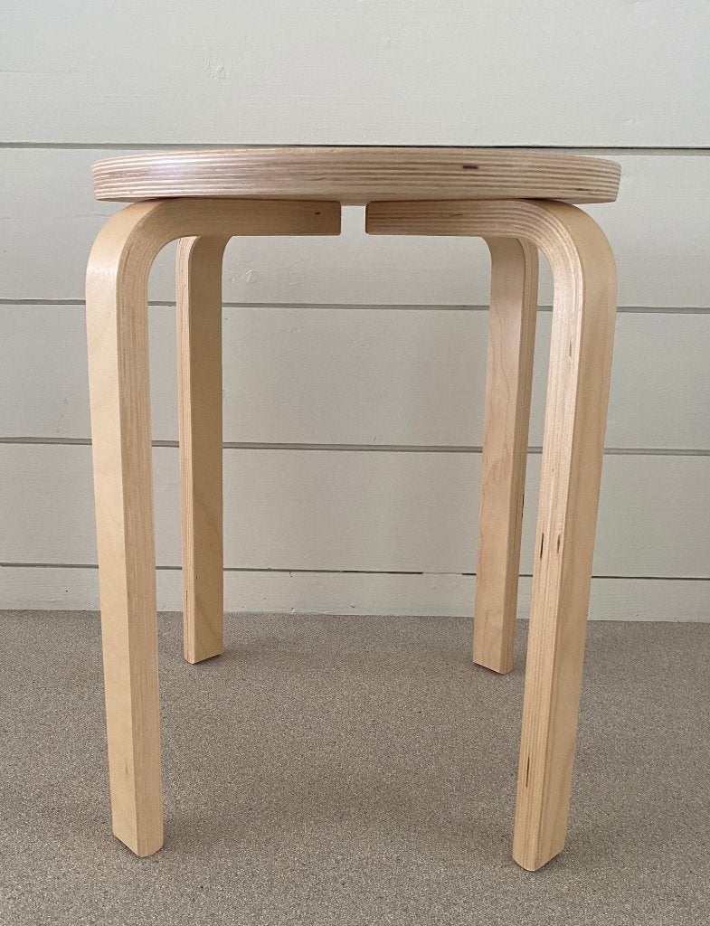 IKEA FROSTA kruk/bijzettafel, Huis en Inrichting, Ophalen of Verzenden, Zo goed als nieuw, Hout