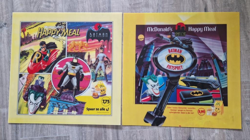 Batman tekenfilm McDonald's, Ophalen of Verzenden