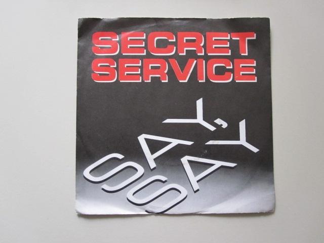 SECRET SERVICE -  say say - vinyl 7", Gebruikt, 7 inch, Ophalen of Verzenden, Pop