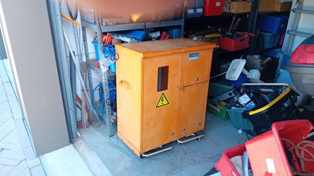Merz Bouwstroomkast /Bouwmeterkast –700 Euro, Ophalen, Gebruikt, Overige typen