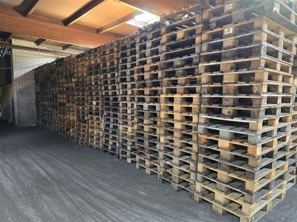 Pallets gebruikt, Ophalen, Gebruikt