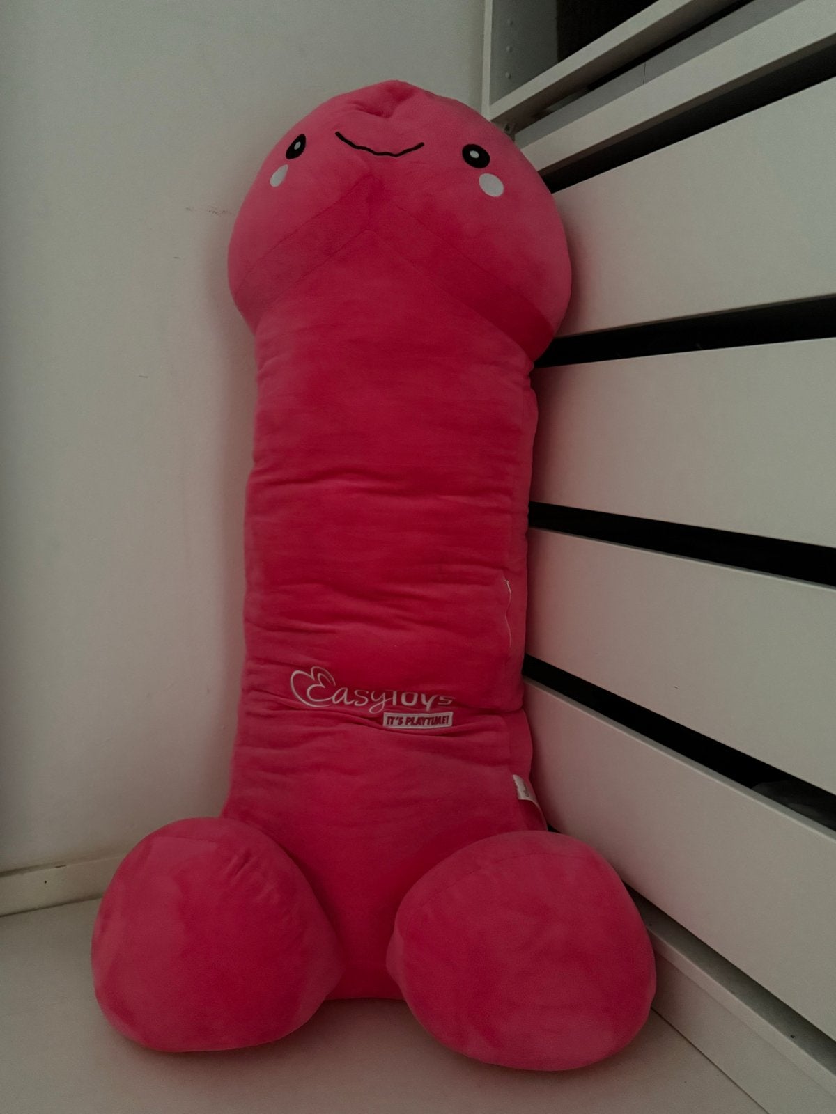 Easytoys Knuffelbeer 1 meter hoog, Ophalen, Overige merken, Beer, Zo goed als nieuw