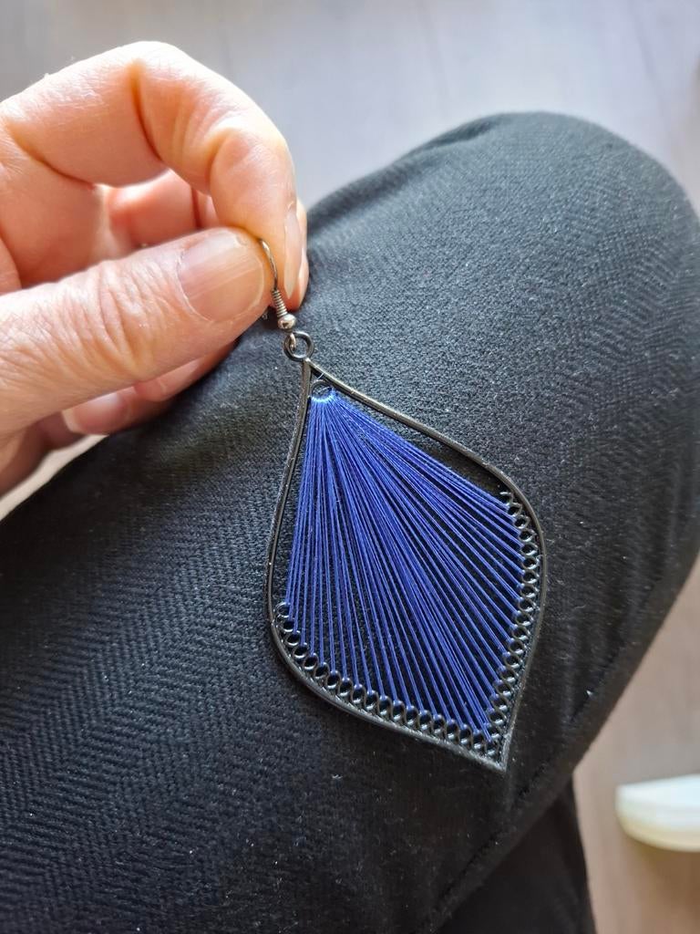 Oorbellen cobalt blauw, Overige merken, Blauw, Nieuw, Ophalen of Verzenden