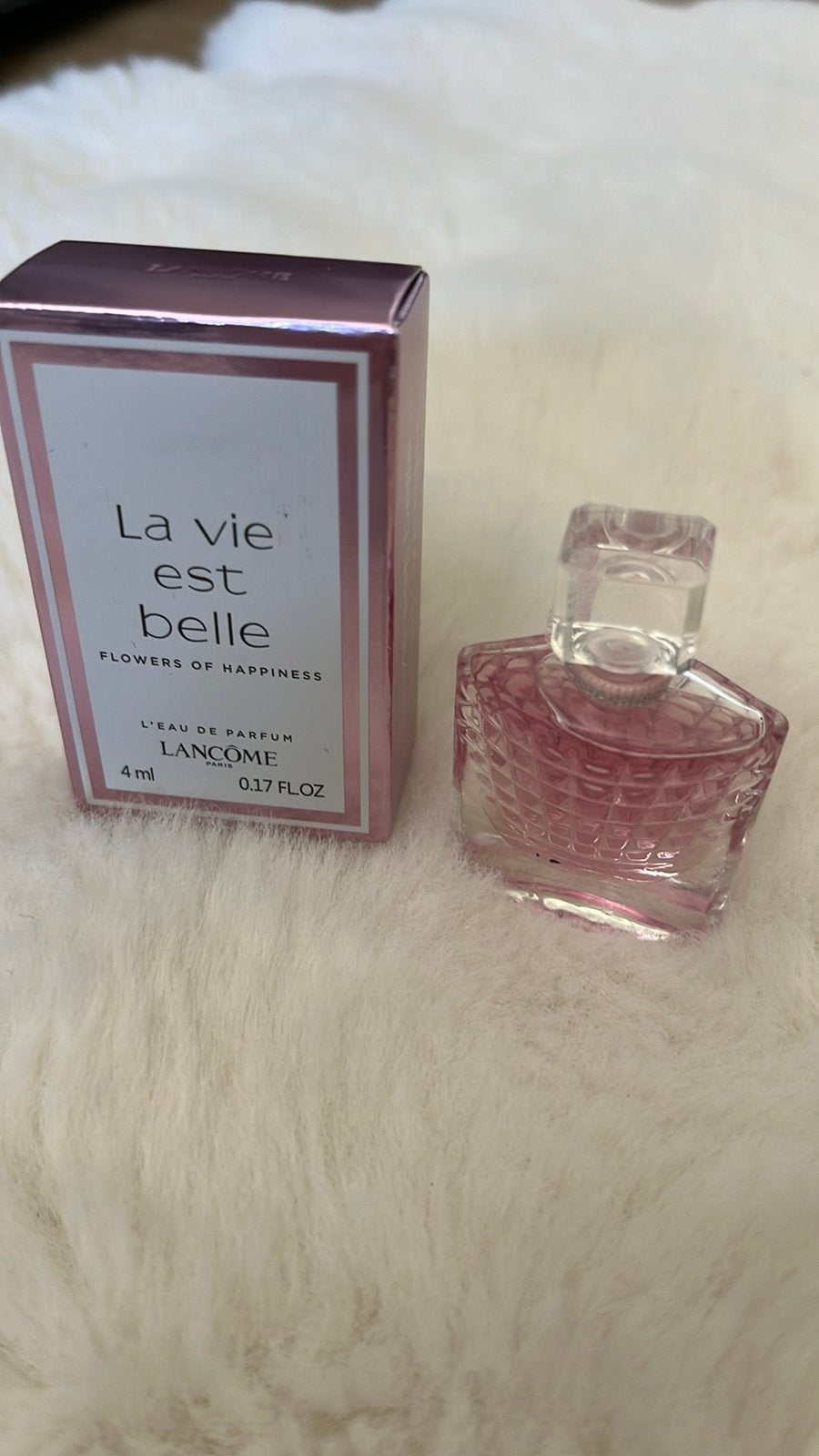 Mini parfum Lancôme, Ophalen of Verzenden, Nieuw, Miniatuur, Gevuld