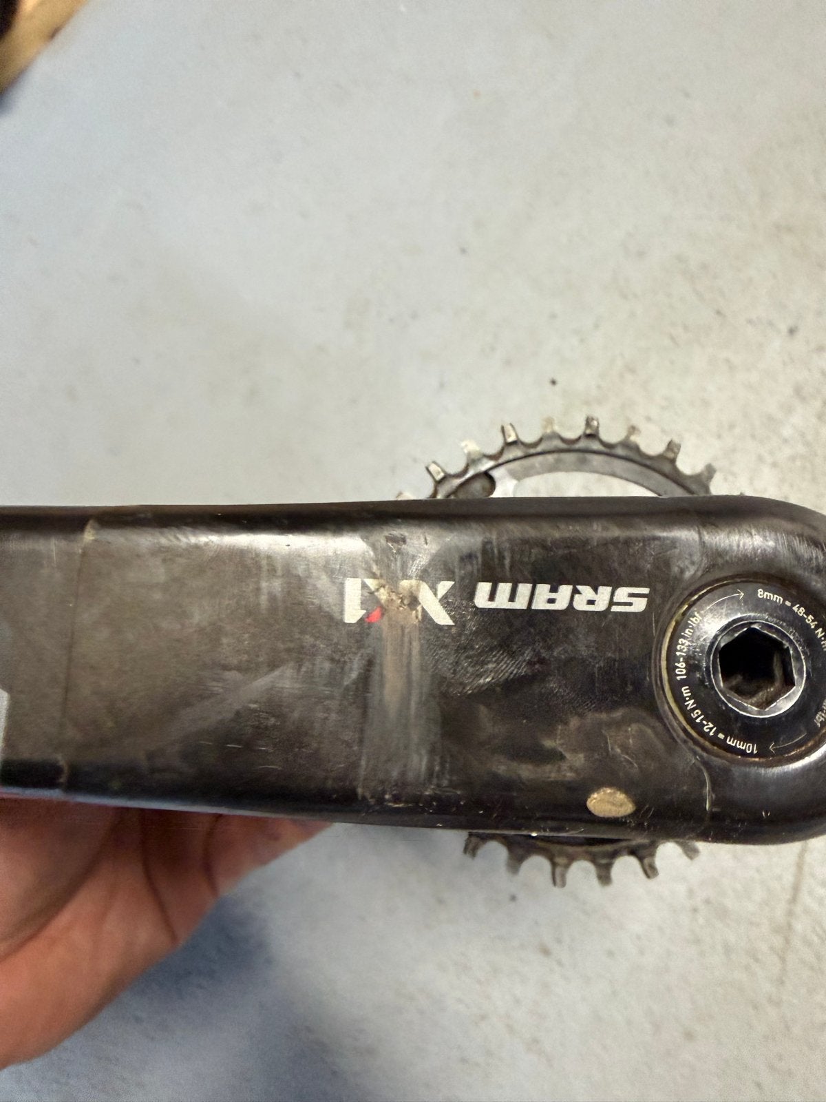 Sram XX1 Crankstel 32T 11 speed, Ophalen of Verzenden, Gebruikt, Mountainbike, Crankstel of Pedalen