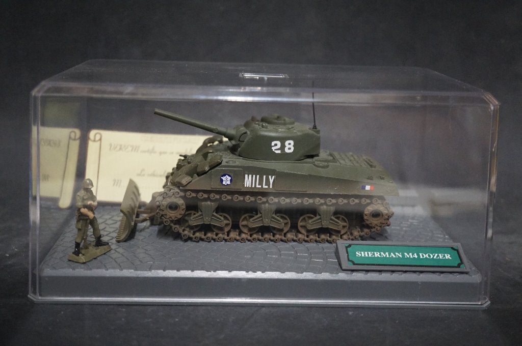 Verem / Solido Sherman dozer tank - 1/50 - Limited ed., Ophalen of Verzenden, Zo goed als nieuw, Overige typen, Overige merken