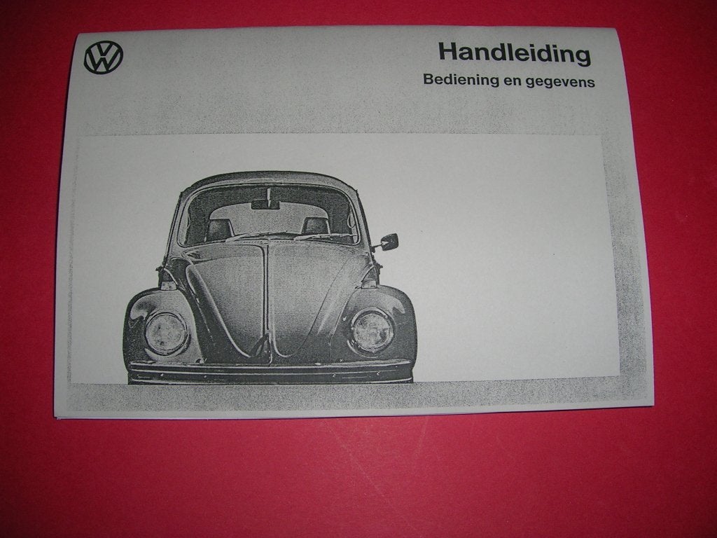 VW Kever onderhoud/instructie boekje, Ophalen of Verzenden