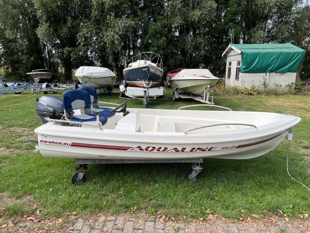 aqualine 360 (bj 2010), Gebruikt, Polyester, Overige brandstoffen, 3 tot 6 meter