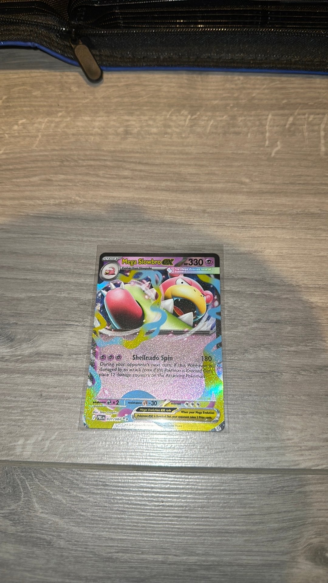 Mega Slowbro EX 031/084 - Pitch Black, Hobby en Vrije tijd, Verzamelkaartspellen | Pokémon, Ophalen of Verzenden, Zo goed als nieuw