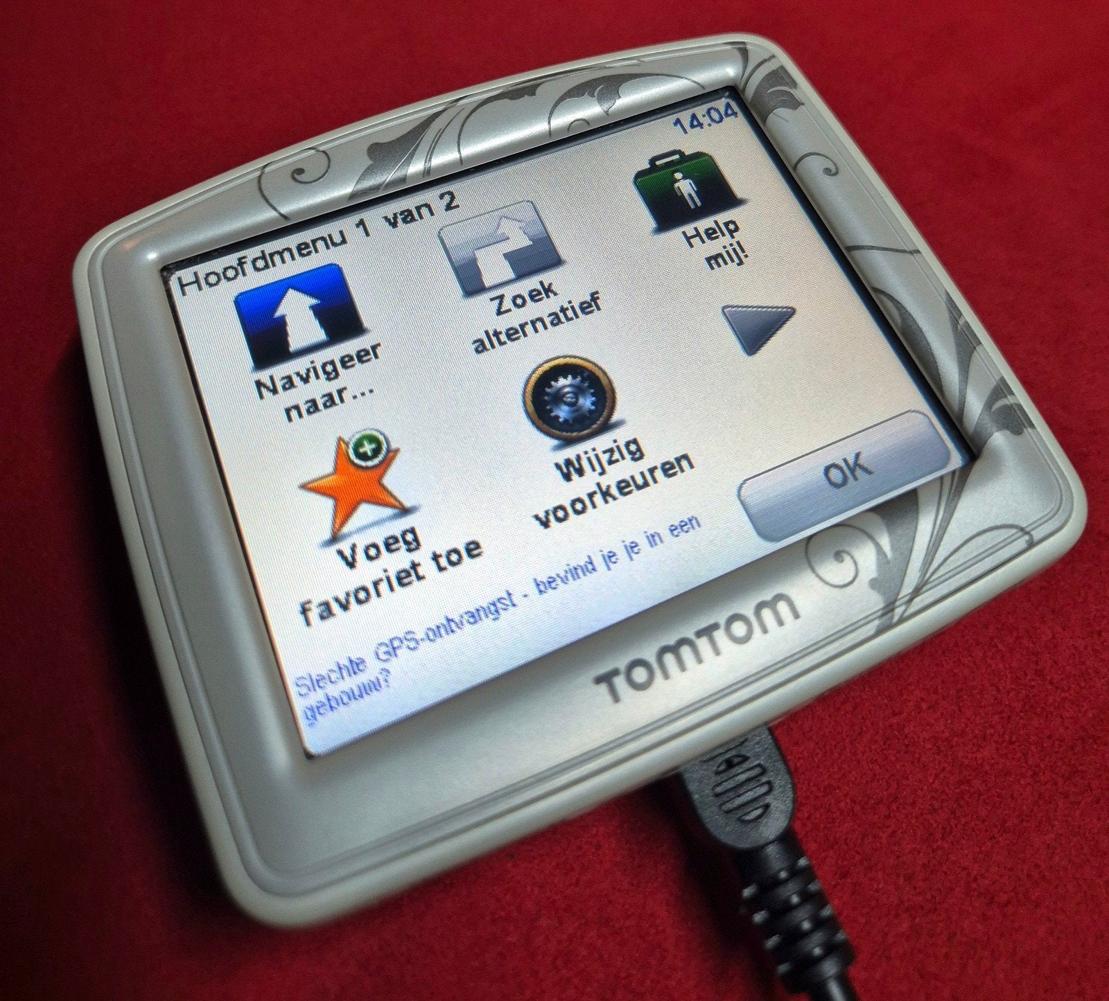 Collectie/Vintage TomTom ONE Edition White Pearl GPS, Auto diversen, Ophalen of Verzenden, Gebruikt