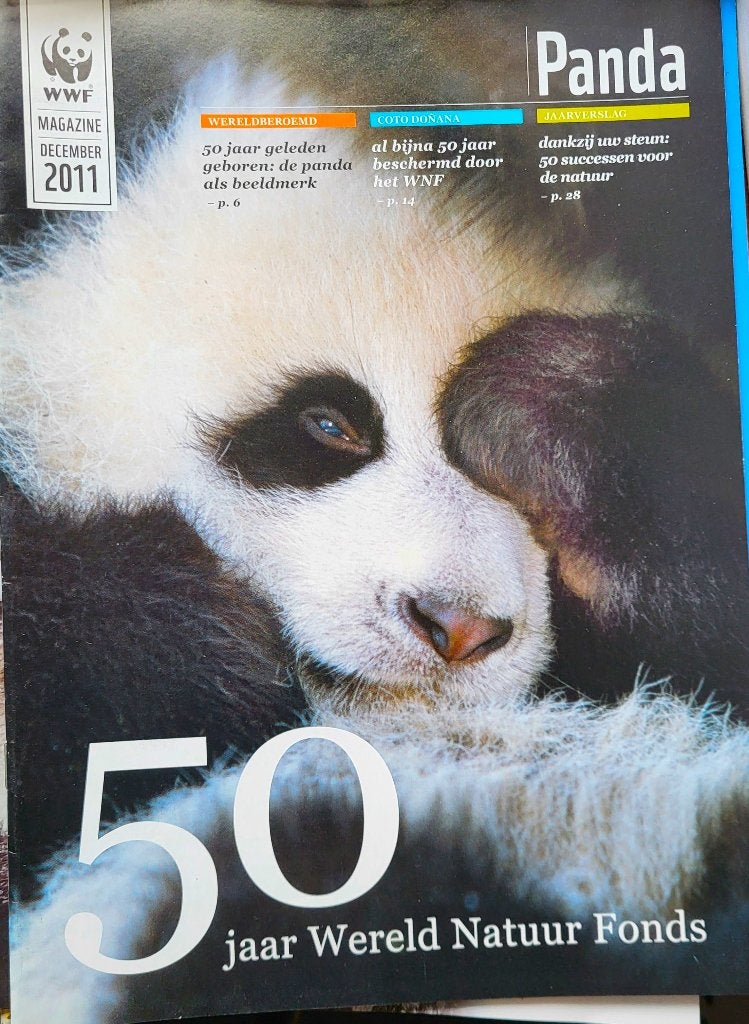 Panda wwf en nog Tijdschriften dieren boeken Stripboeken, Boeken, Ophalen of Verzenden, Zo goed als nieuw, Wetenschap en Natuur