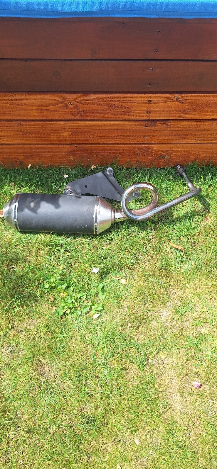 Turbo Kit Uitlaat met Demper voor Piaggio Zip, Ophalen of Verzenden