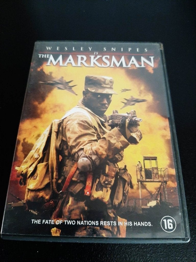 The Marksman, Wesley Snipes, Emma Samms, Anthony Warren!, Vanaf 16 jaar, Ophalen of Verzenden, Gebruikt, Actie