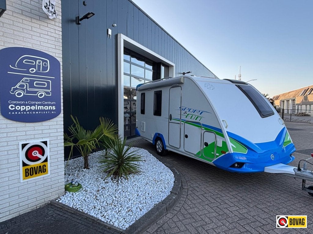 Knaus Sport en Fun 480 QL Mover Cassetteluifel vastbed,, Bedrijf, Tot en met 3, Knaus, Overige