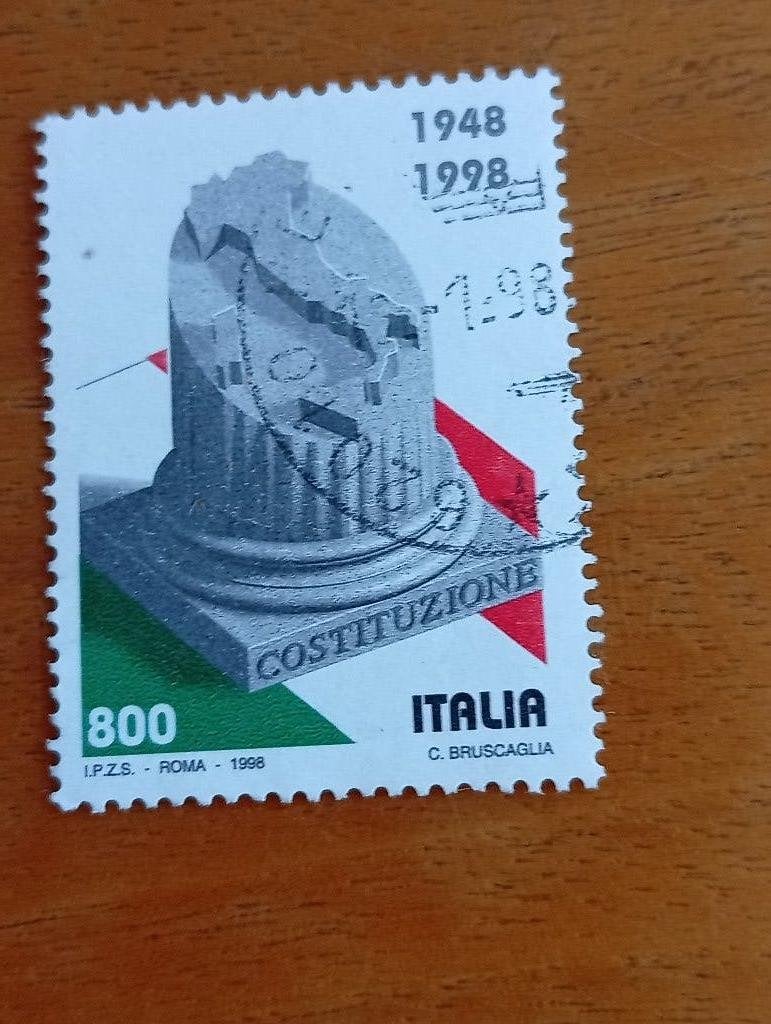 italie 1998, Ophalen of Verzenden, Gestempeld