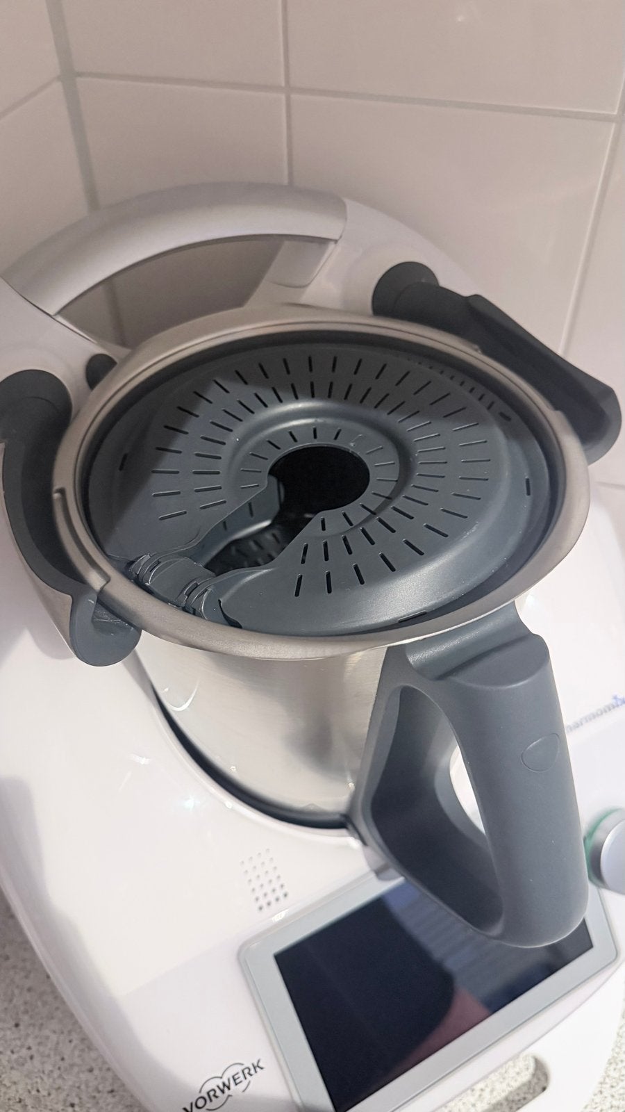 Vorwerk Thermomix TM6 met spatel en snijgereedschap, 2 tot 3 liter, Ophalen of Verzenden, Zo goed als nieuw