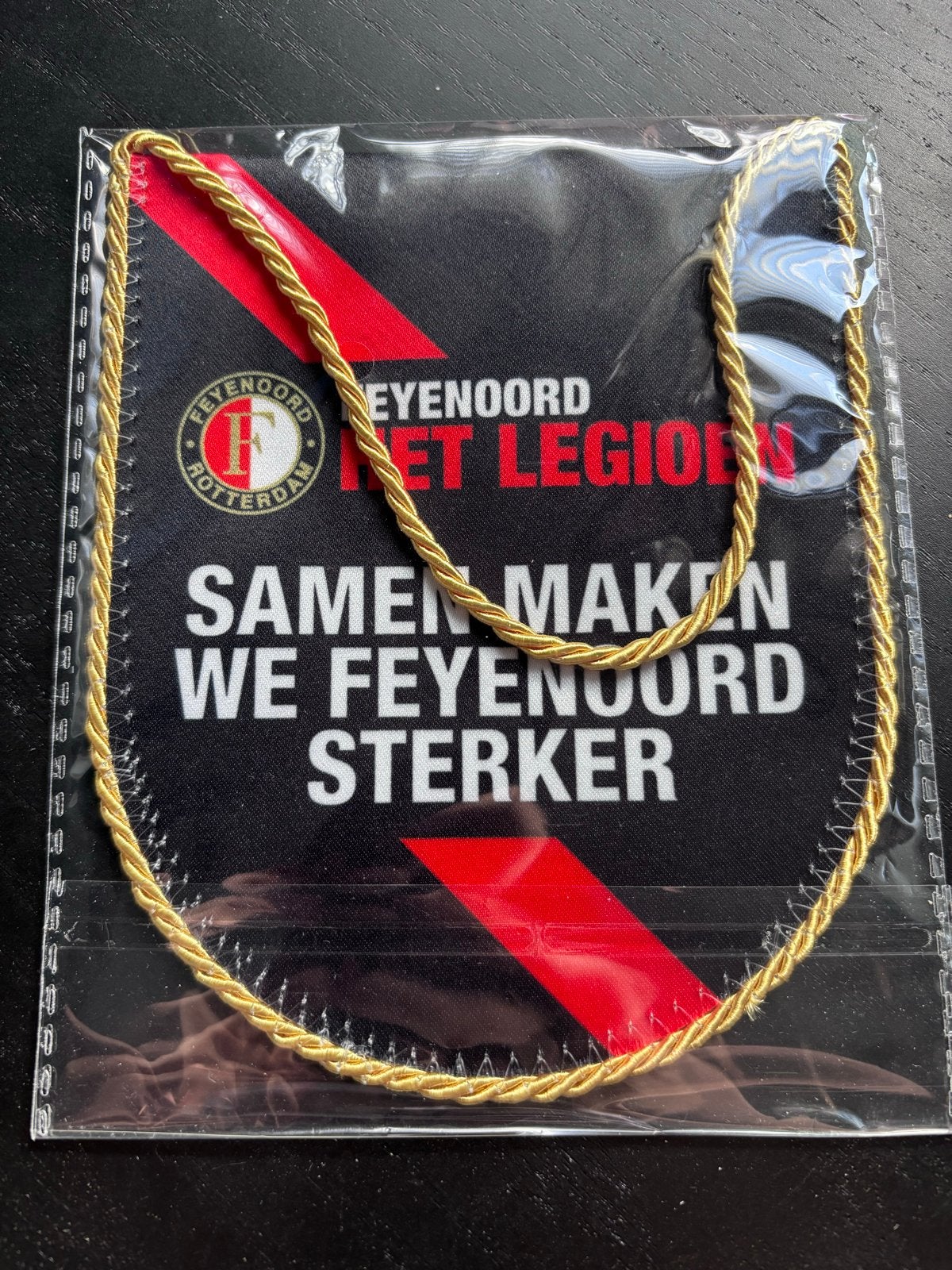 Feyenoord Vaantje - Samen Maken We Feyenoord Sterker, Verzamelen, Ophalen, Nieuw, Feyenoord, Vaantje of Sjaal